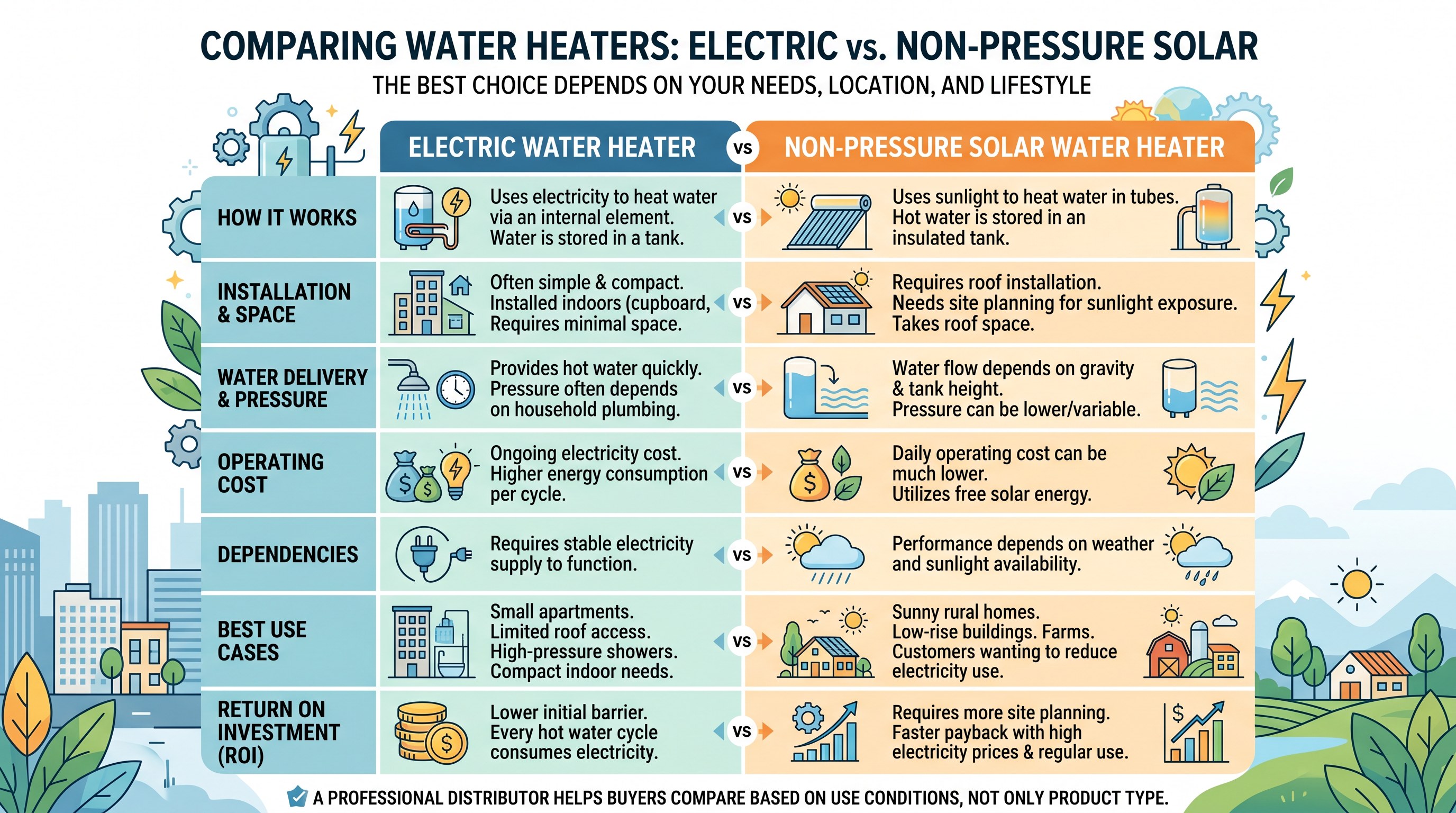 How to Evaluate the ROI of a Non-Pressure Solar Water Heater